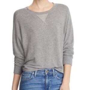 Splendid Marathon Sweatshirt Pullover Tee Gray Small NWT